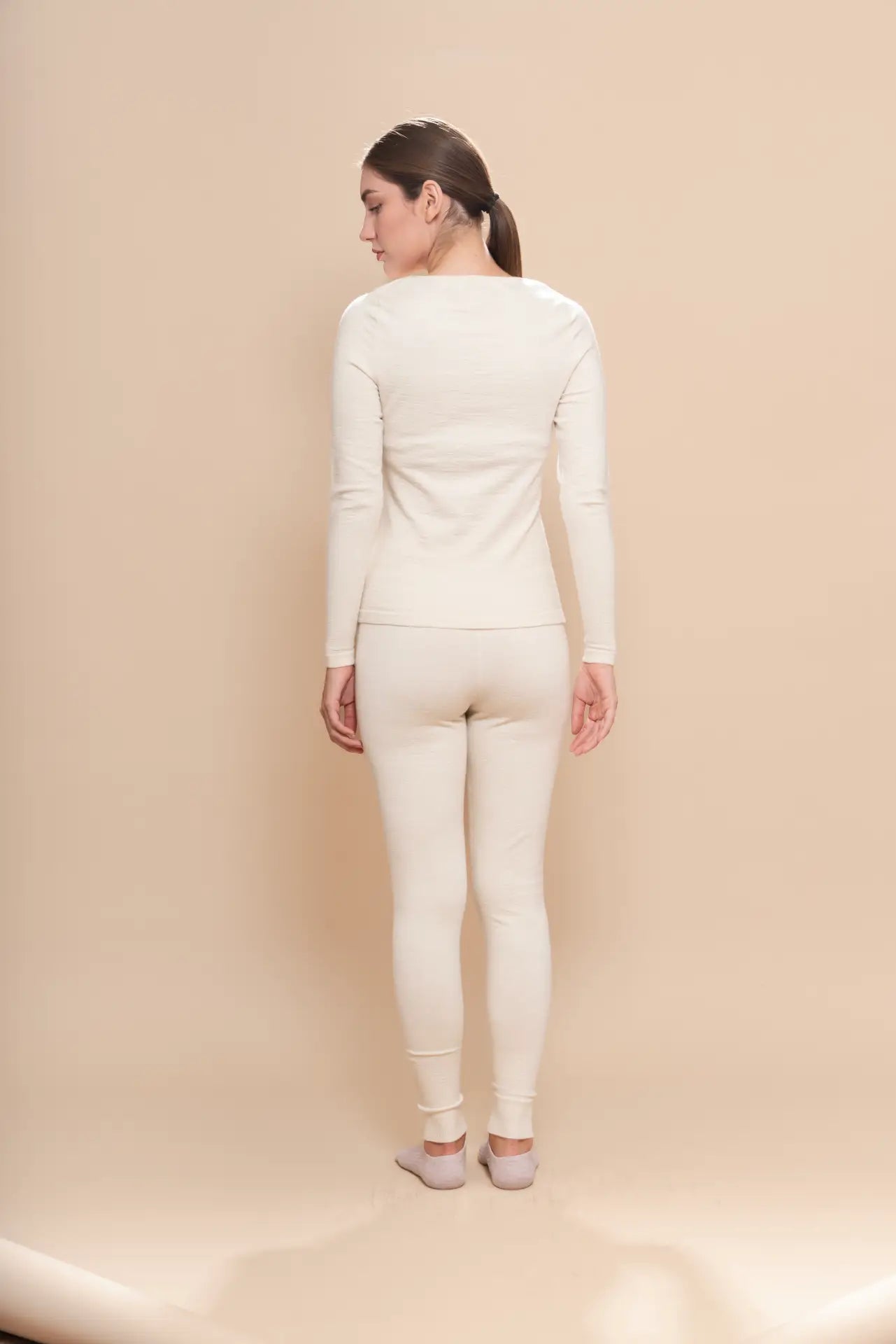 Ladies' Baby Alpaca - Silk Thermal Base Layer Set - PAKAS