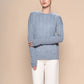 Braid Alpaca Knit Sweater - PAKAS