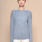 Braid Alpaca Knit Sweater - PAKAS