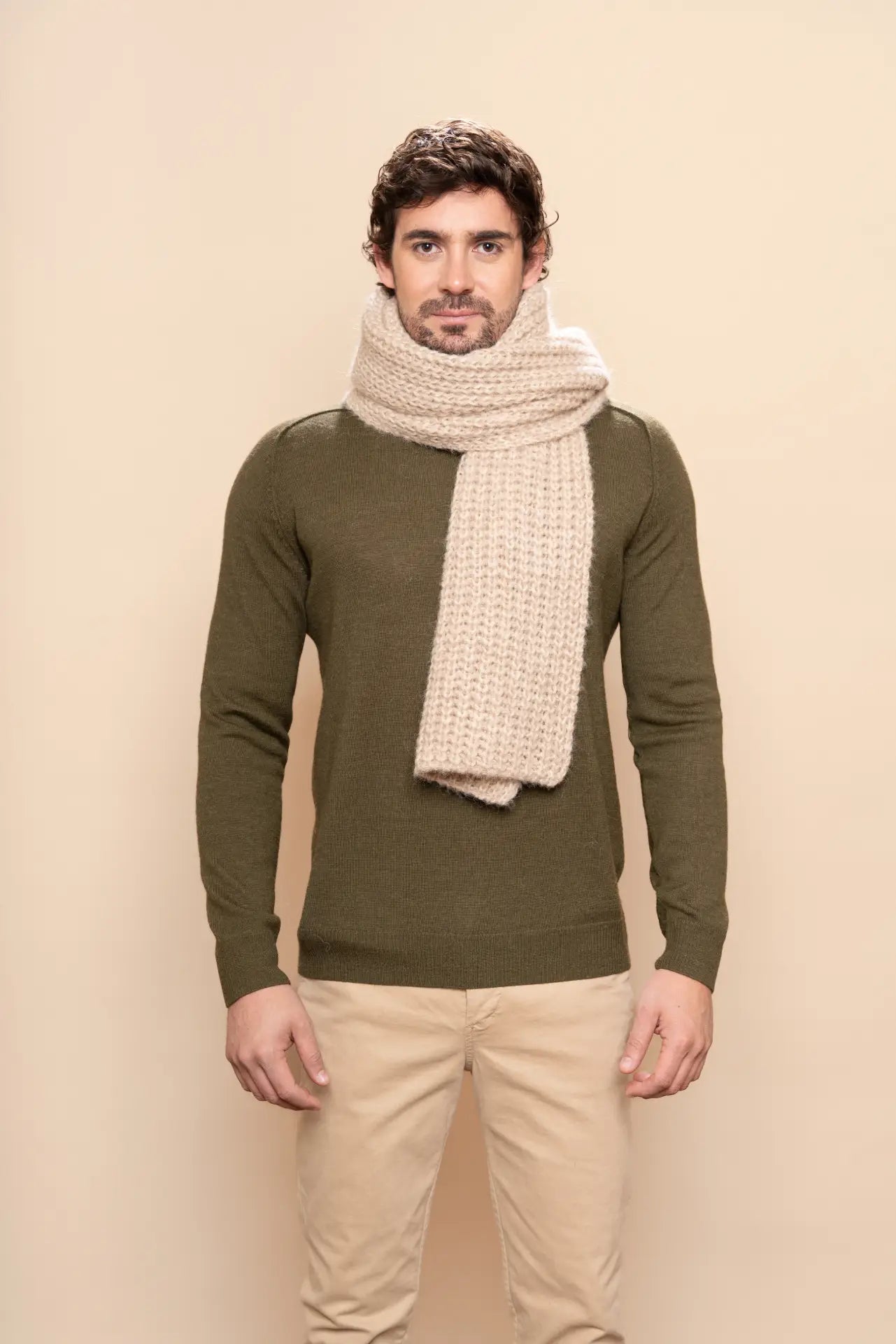 Chuncky Knitted Scarf - PAKAS