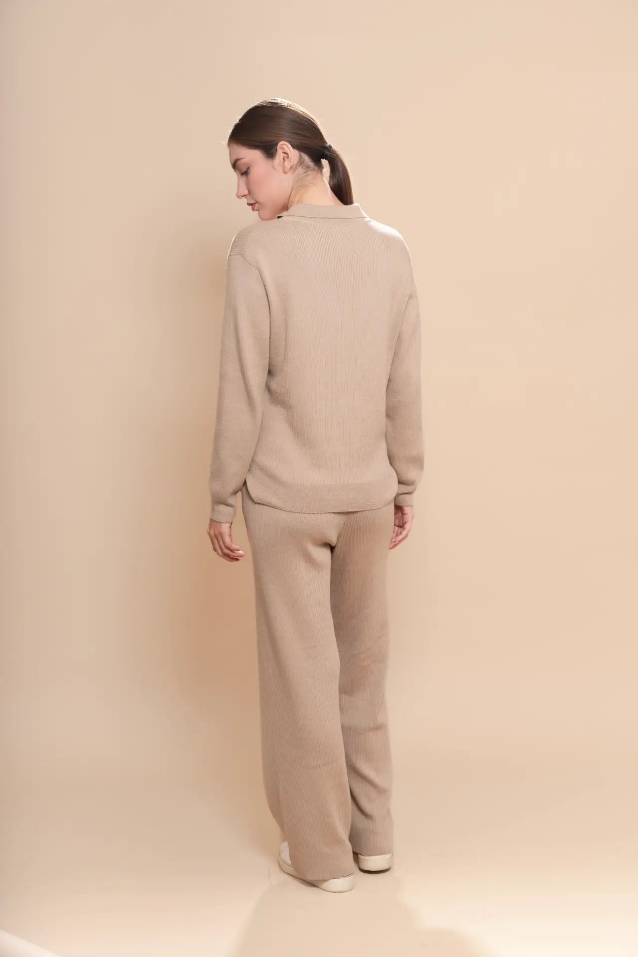Ladies' Ribbed Loungewear Set - PAKAS