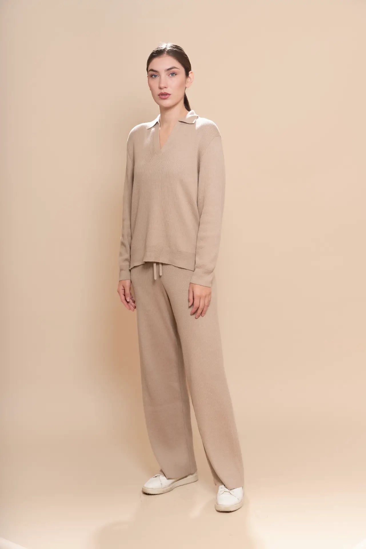 Ladies' Ribbed Loungewear Set - PAKAS