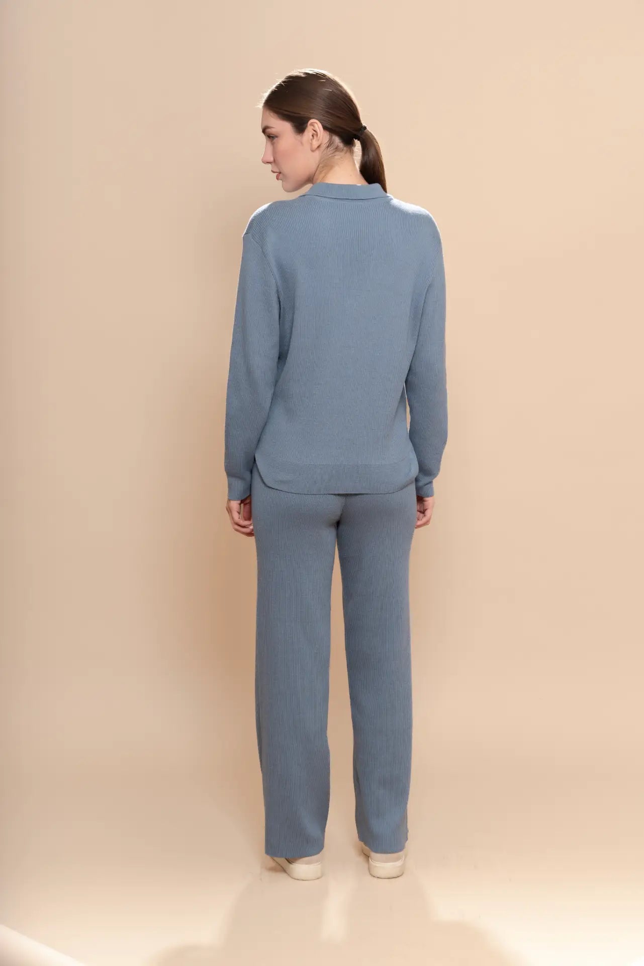 Ladies' Ribbed Loungewear Set - PAKAS