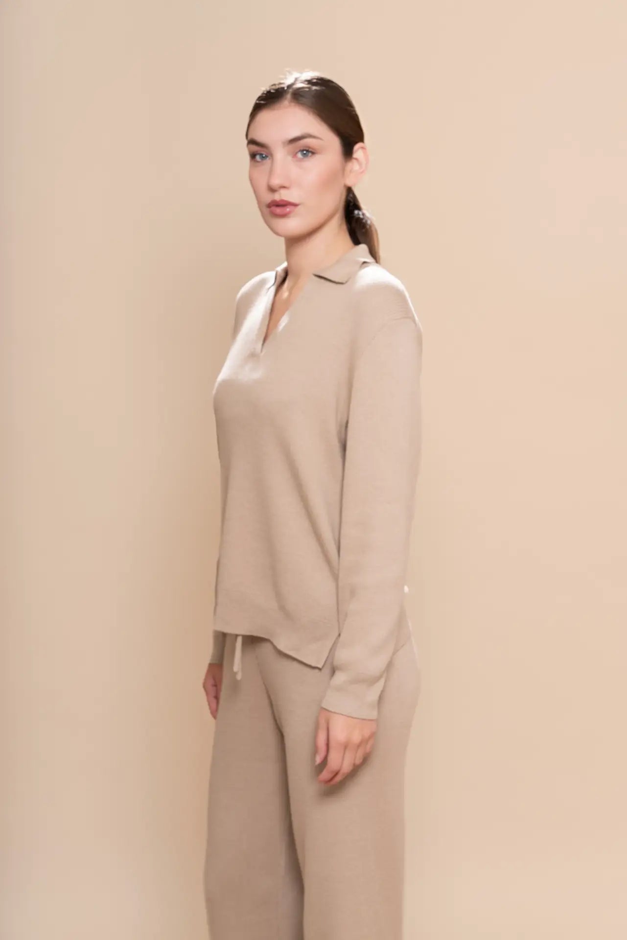 Ladies' Ribbed Loungewear Set - PAKAS