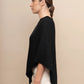 Ladies' V Neck Poncho - PAKAS
