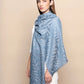 Leaf Jacquard Lady Scarf - PAKAS