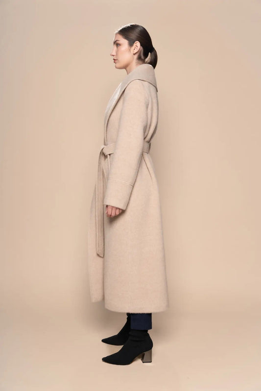 Long Belted Coat - PAKAS