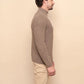 Men's Alpaca Half Zip Sweater - PAKAS