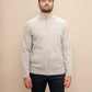 Men's Baby Alpaca Zippered Cardigan - PAKAS