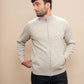 Men's Baby Alpaca Zippered Cardigan - PAKAS