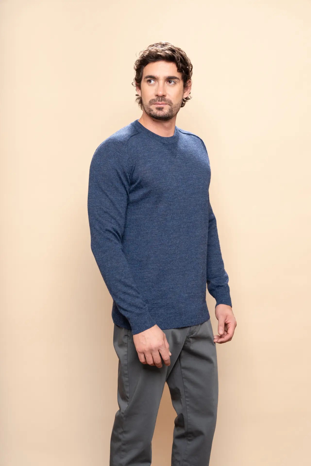 Men's Crew Neck Sweater - PAKAS