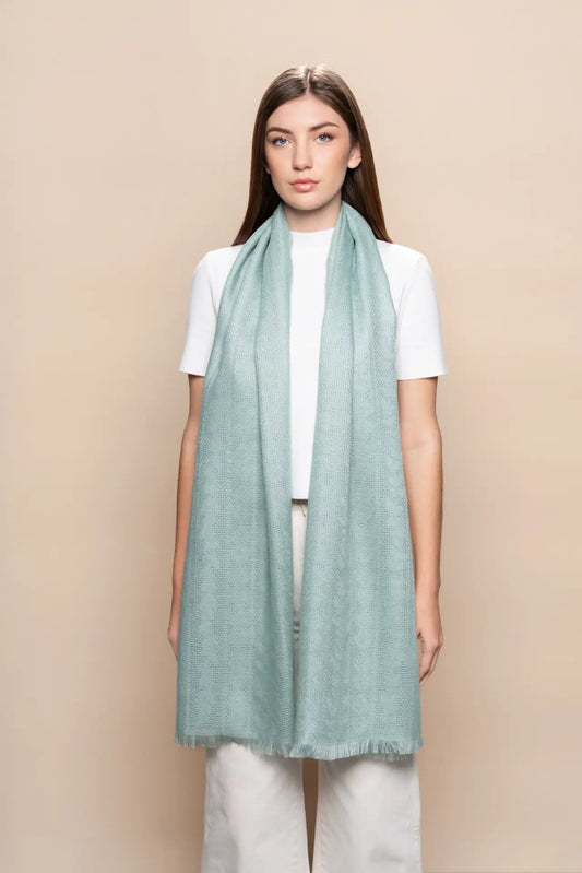 Traforatto Jacquard Shawl - PAKAS