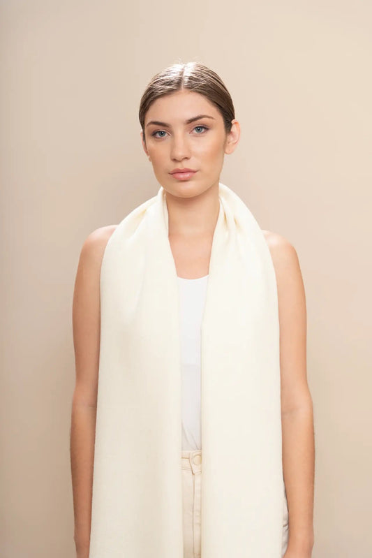 Undyed Classic Shawl - PAKAS