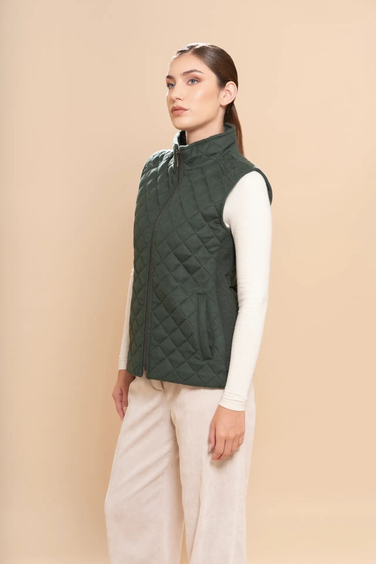 Women's Quilted Vest - PAKAS