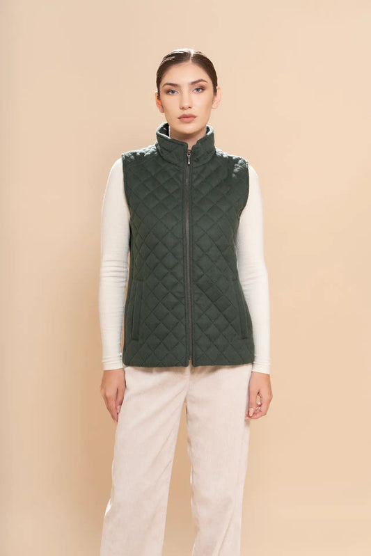 Women's Quilted Vest - PAKAS